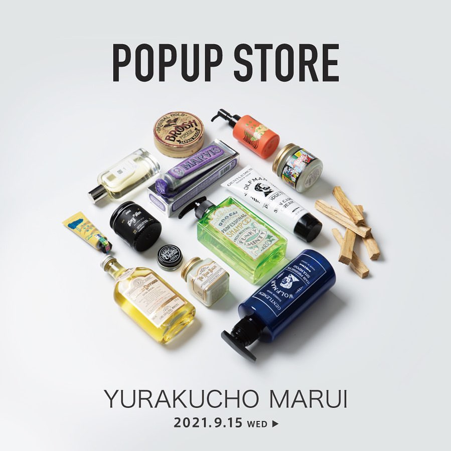 有楽町マルイのDRESSKIN POP UPにて | 9月15日から