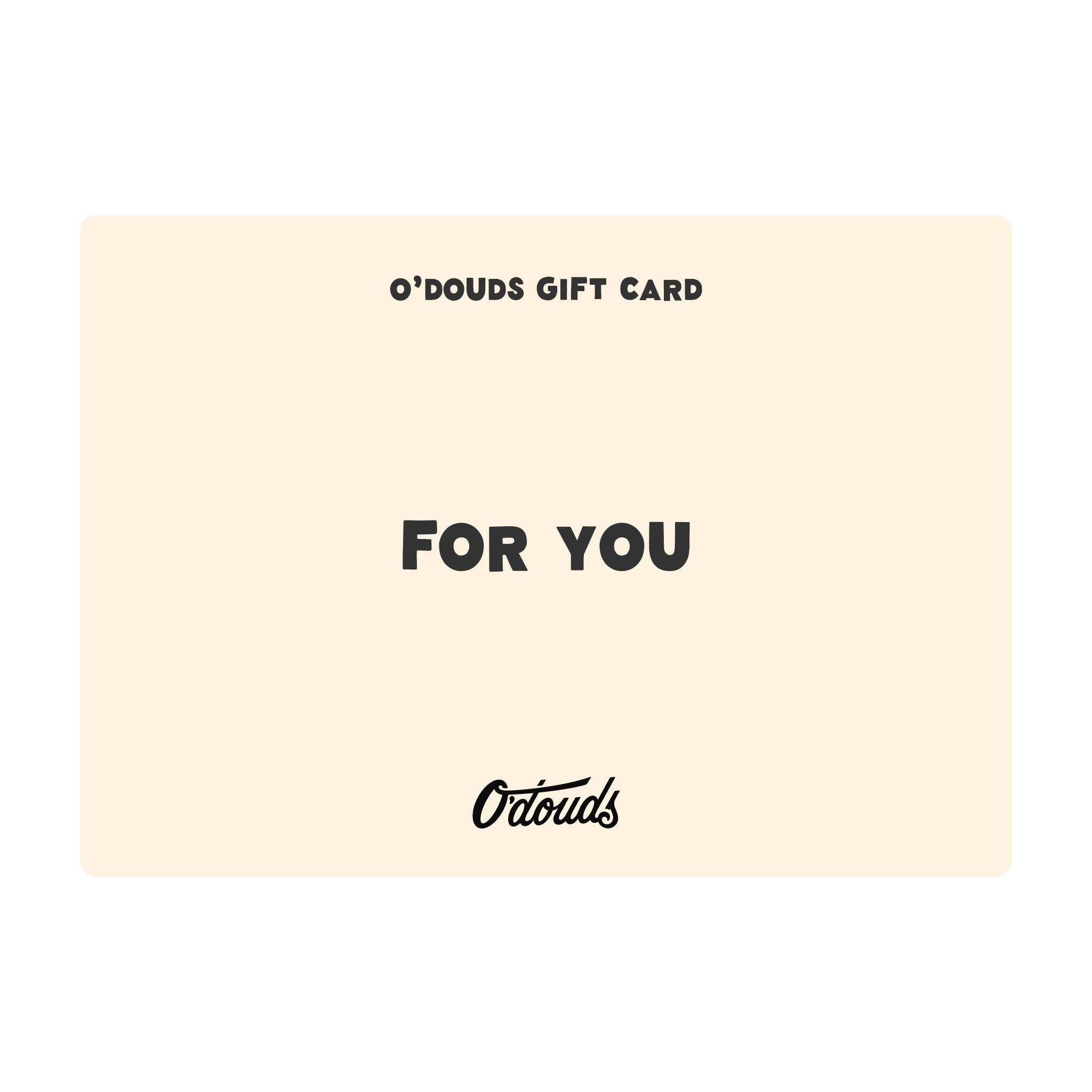 ギフトカード / GIFT CARD